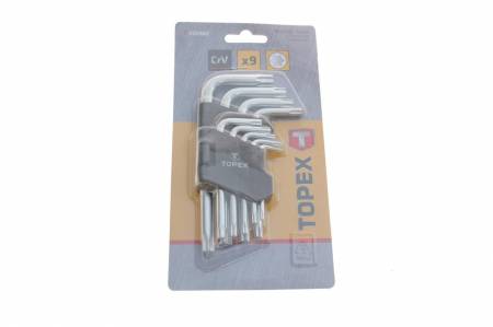 Набір ключів Г-под. Torx T10-T50 5582 35D960 фото товару