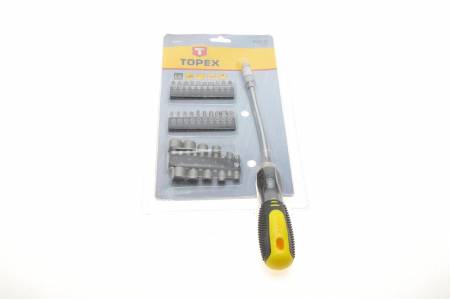 Викрутка з гнучким стержнем +31 біта SL4-13mm PH1/PH2/PH3/PZ1/PZ2/PZ3/H3/H4/H5/H6/H8/T10/T15/T30 5582 39D865 фото товару