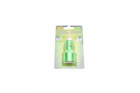 Адаптер USB в автомобільний прикурювач (2 входи/1.0/2.1A) 5022 14032 фото товару