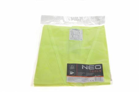 Жилет попереджувальний, жовтий NEO 