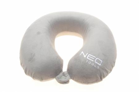 Подушка для подорожей Neo tools (Memory Foam) (30x30x10) (сіра) 5385 GD016 фото товару