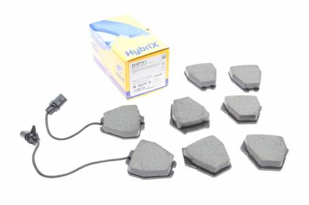 Колодки гальмівні (передні) Audi A4 97-01/A6 97-05/Phaeton 02-08 (+датчики) 121 22-0774-1 фото товару