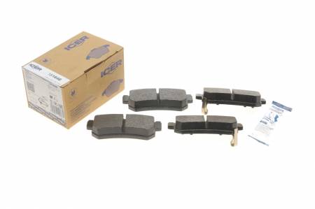 Колодки гальмівні (задні) Daewoo Rexton/Ssangyong Rexton 02-/Actyon 05-/Korando 97-06 158 181646 фото товару