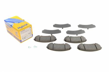 Колодки гальмівні (передні) Mitsubishi Grandis 04-11/Pajero II-IV 90-/Mazda E2000/2200 88-03 121 22-0399-0 фото товару