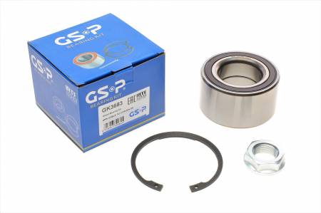 Підшипник маточини (передньої) Citroen C4/C5/C6 05-/Peugeot 407/607/308/508 04-(+ABS) (45x83x44) 373 GK3683 фото товару