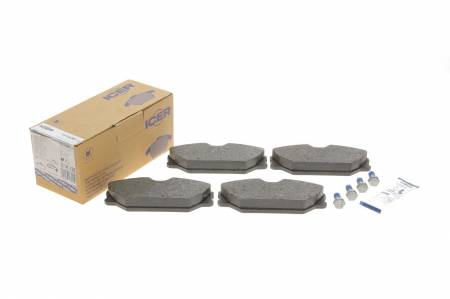 Колодки гальмівні (передні) Renault Clio II 00-09/Laguna 93-01/Megane/Scenic/Safrane 96-03 158 181438-700 фото товару