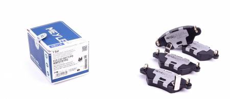 Колодки гальмівні (задні) Opel Astra G/Zafira A 98-09 (Bosch) 144 025 232 5817/PD фото товару