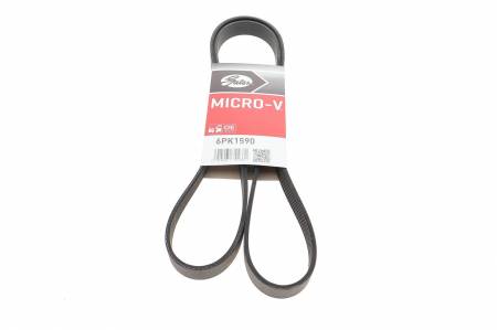 Ремінь генератора VW T4/Renault Laguna II/Peugeot 407/807/Citroen C5/C8 2.0-3.0 90-10 33 6PK1590 фото товару