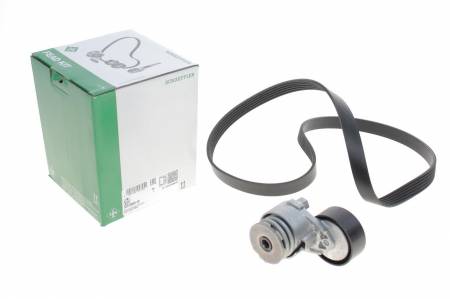 Комплект ременя генератора Renault Kangoo 1.5dCi 08- (6PK1203) 204 529 0009 10 фото товару