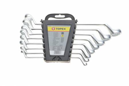 Набір ключів накидних вигнутих (8шт) (6x7-20x22mm) 5582 35D856 фото товару