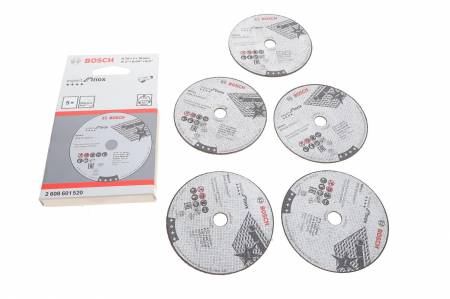 Круг відрізний Expert for Inox (76x1.0mm) d=10mm (к-кт 5 шт.) 30 2608601520 фото товару
