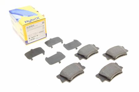 Колодки гальмівні (задні) Toyota Camry/Rav4 IV 05-/Avalon 12-18/Lexus ES 06-18 121 22-0749-0 фото товару