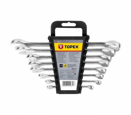 Набір ключів ріжково-накидних 6-19 mm 8 од. 5582 35D756 фото товару