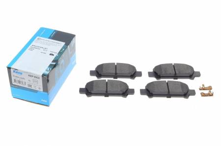 Колодки гальмівні (задні) Subaru Impreza/Outback/Forester 95- (Akebono) 201 KBP-8002 фото товару