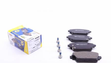 Колодки гальмівні (передні) Honda Accord VI 98-03/Nissan Primera 02-/Almera Tino 00-06 158 181286-701 фото товару