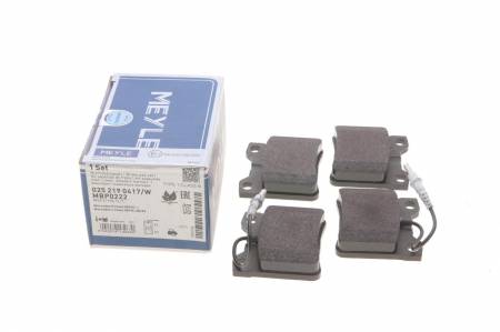 Колодки гальмівні (задні) MB Vito (W638) TDI 96- (Ate) 144 025 219 0417/W фото товару