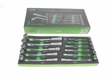 Набір ключів комбінованих торцевих (11шт) (8/10/11/12/13/14/15/16/17/18/19) 5022 15155 фото товару