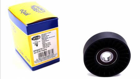 Ролик генератора Opel Astra G/Vectra B/C 2.2i 16v 00- (натяжний) (MPQ0279) 95 331316170279 фото товару