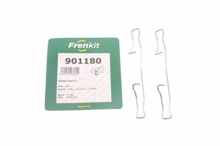 Планка супорта (переднього) прижимна (к-кт) Citroen Berlingo/Peugeot Partner 1.6 HDi 01- (Ate) 380 901180 фото товару