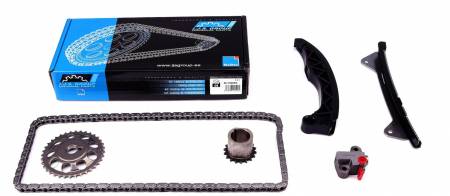 Комплект ланцюга ГРМ Citroen C1/Peugeot 107 1.0i 05- (ланцюг, натяжник, шестерня) 4862 40-1038FK фото товару