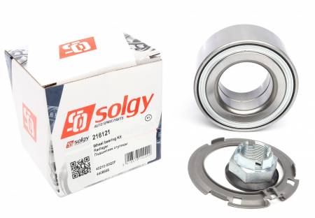 Підшипник маточини (передньої) Renault Trafic/Opel Vivaro 01-02 (45x86x39) (+ABS) (к-кт) 5000 216121 фото товару