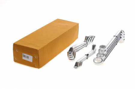 Набір ключів 12-гранних плоских кольцевих (12 шт) (6х7-30х32mm) 4026 V1524N фото товару