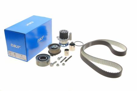 Комплект ГРМ + помпа Audi A4/TT/Skoda Octavia/Superb//VW Golf V/Passat/Tiguan 2.0TDI 05-17 (160x30) 50 VKMC 01263-1 фото товару