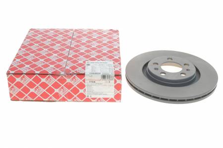 Диск гальмівний (передній) Skoda Octavia/VW Golf IV (280x22) 101 17936 фото товару