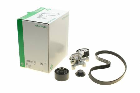 Комплект ременя генератора Citroen C3/C4/Peugeot 206/307 1.4/1.6 HDi 02- (6PK800) 204 529 0213 10 фото товару