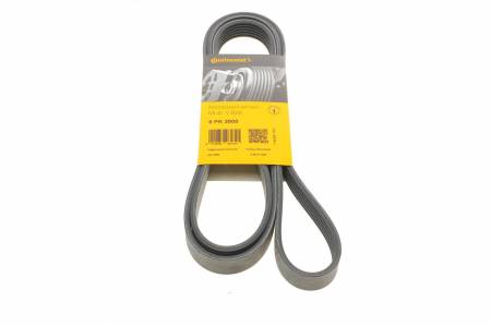 Ремінь генератора VW Crafter 2.5TDI 06-13/MB C-class (W204)/E-class (W212) 2.2CDI 09-15 31 6PK2000 фото товару