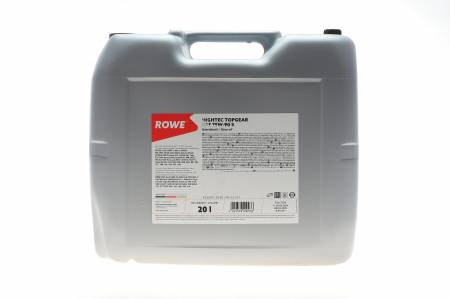 Олива 75W90 HIGHTEC TOPGEAR S (20L) (API GL-4/GL-5/MT-1) (світло-коричневий) 5440 25002-0200-99 фото товару