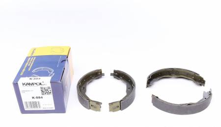 Колодки ручника MB C-class (W204/C204) 07- /E-class (A207/C207) 09- (165x25) 5036 K-884 фото товару