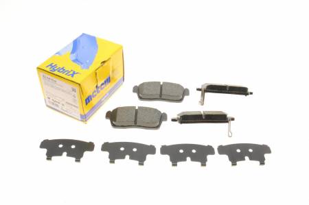 Колодки гальмівні (передні) Chevrolet Cruze 00-08/Subaru Justy 07-/Suzuki Ignis 00-/Nissan Pixo 09- 121 22-0415-0 фото товару