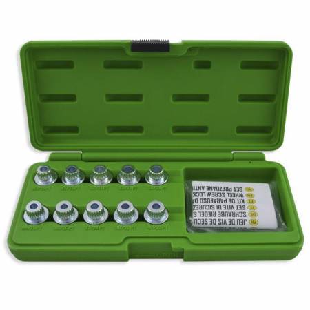 Набір насадок для колісних болтів (секреток) (10 предметів) 5022 52802 фото товару