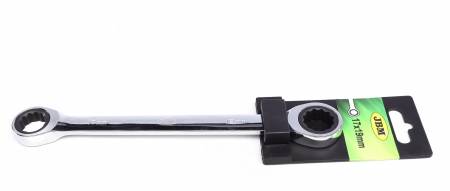 Ключ 12-гранний плоский-кільцевий з тріскачкою (17x19mm13490) 5022 13490 фото товару