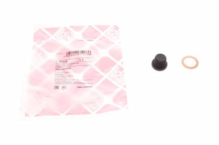 Пробка зливу олії з прокладкою  M14x1.5 L=12 (вир-во FEBI) 101 171173 фото товару