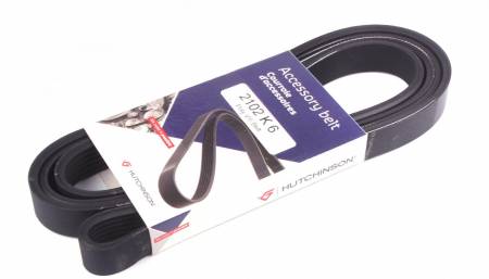 Ремінь генератора MB Vito OM601/VW LT 2.5TDI (6PK2102) 239 2102 K 6 фото товару