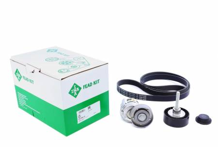 Комплект ременя генератора VW Passat 1.4TSI, 08/10 - 12/15, 90kw, (6PK 1735) 204 529 0505 10 фото товару