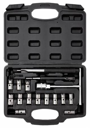 Набір інструментів для притирання сідел дизельних форсунок (17 пердметів) 5385 11-885 фото товару