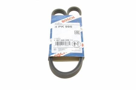 Ремінь генератора Renault Kangoo 1.4i 97- (4PK995) 30 1987946058 фото товару