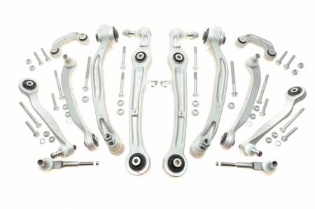 Комплект важелів підвіски (передньої) Audi A6 04-11 (з болтами/повний) 4829 13AU0204 фото товару