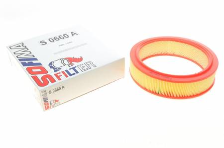 Фільтр повітряний ВАЗ Нива/Самара/Жигулі 1.1-1.3 i 75-05/ЗАЗ Таврія 1.1-1.3 i 89- 142 S 0660 A фото товару