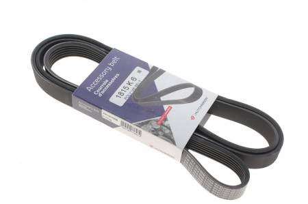 Ремінь генератора Fiat Doblo 1.9D/JTD 01-/Renault Laguna 1.6 01-07 (+AC) (6PK1815) 239 1815 K 6 фото товару