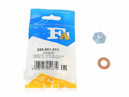 Болт зливу оливи + шайба Citroen Berlingo/Peugeot Partner 1.6HDI/1.9D/2.0HDI 98- (M10x1,25) 367 256.851.011 фото товару