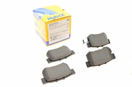 Колодки гальмівні (задні) Suzuki SX4/Swift 06-/Honda Accord 91-93/Civic 95-/Fiat Sedici 06-14 121 22-0173-0 фото товару