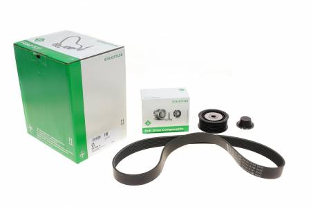 Комплект ременя генератора Dacia Dokker/Duster 1.6 SCe 15-, (7EPK 1051) 204 529 0486 10 фото товару