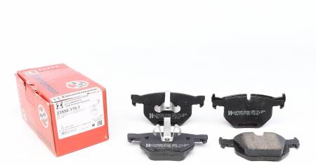 Колодки гальмівні (задні) BMW 3 (E90/E91/E92/E93) 04-13/X1 (E84) 09-15 (Ate-Teves) 86 23550.170.1 фото товару