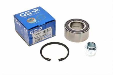 Підшипник маточини (передньої) Citroen C3/Peugeot 207/208 02- (37x72x33) (+ABS) (к-кт) 373 GK3657 фото товару