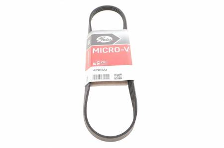 Ремінь генератора Nissan Primera/Micra/Note/Toyota Corolla 1.0-2.5D 83- 33 4PK823 фото товару