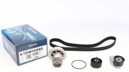 Комплект ГРМ + помпа Daewoo Nubira (J100/J200) 1.6 16V 97-/Chevrolet Lacetti (J200) 1.6 05- 42 KTBWP5590 фото товару